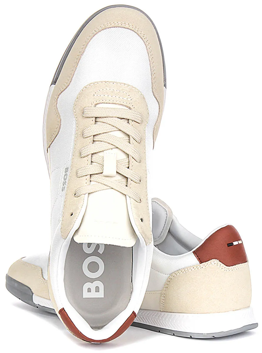 Boss Titanium SL In White Beige For Men