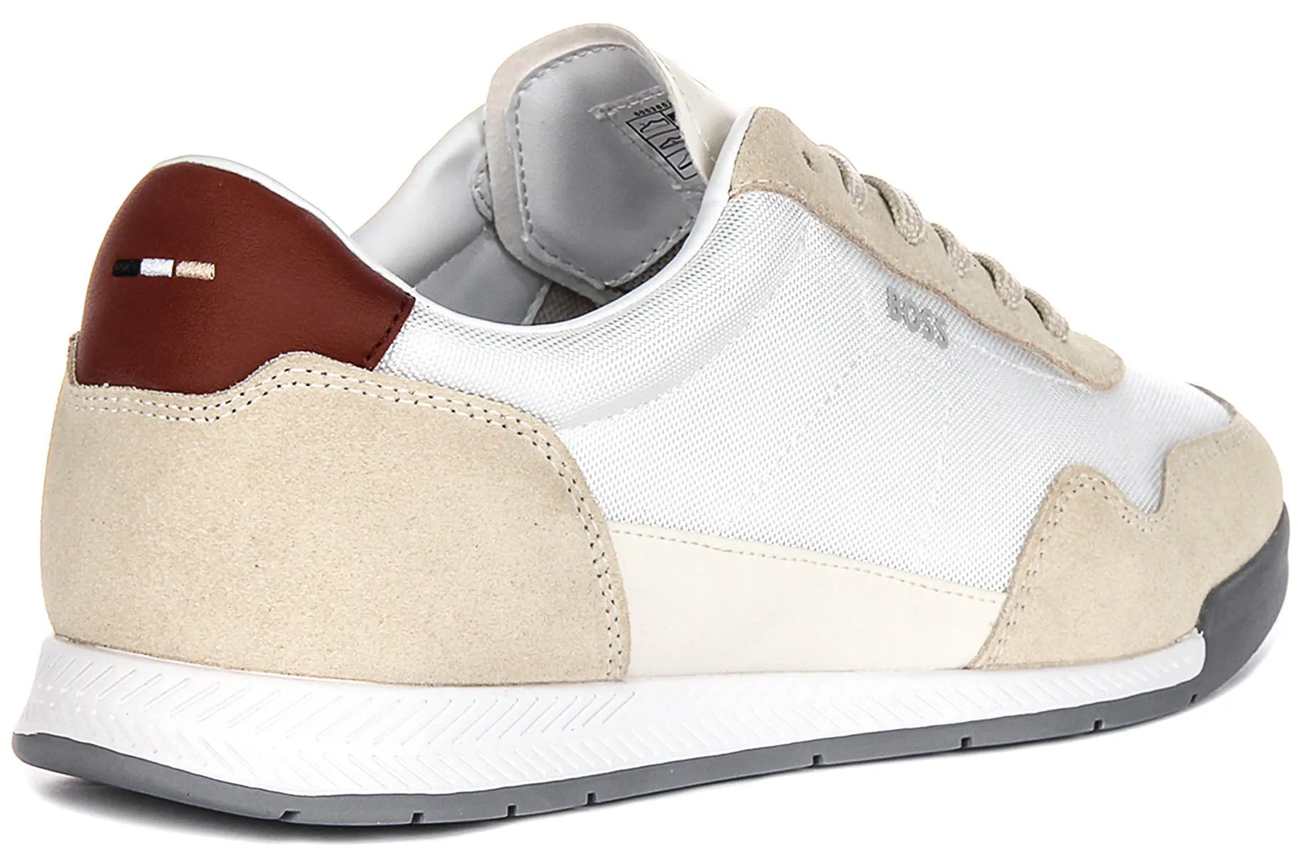 Boss Titanium SL In White Beige For Men