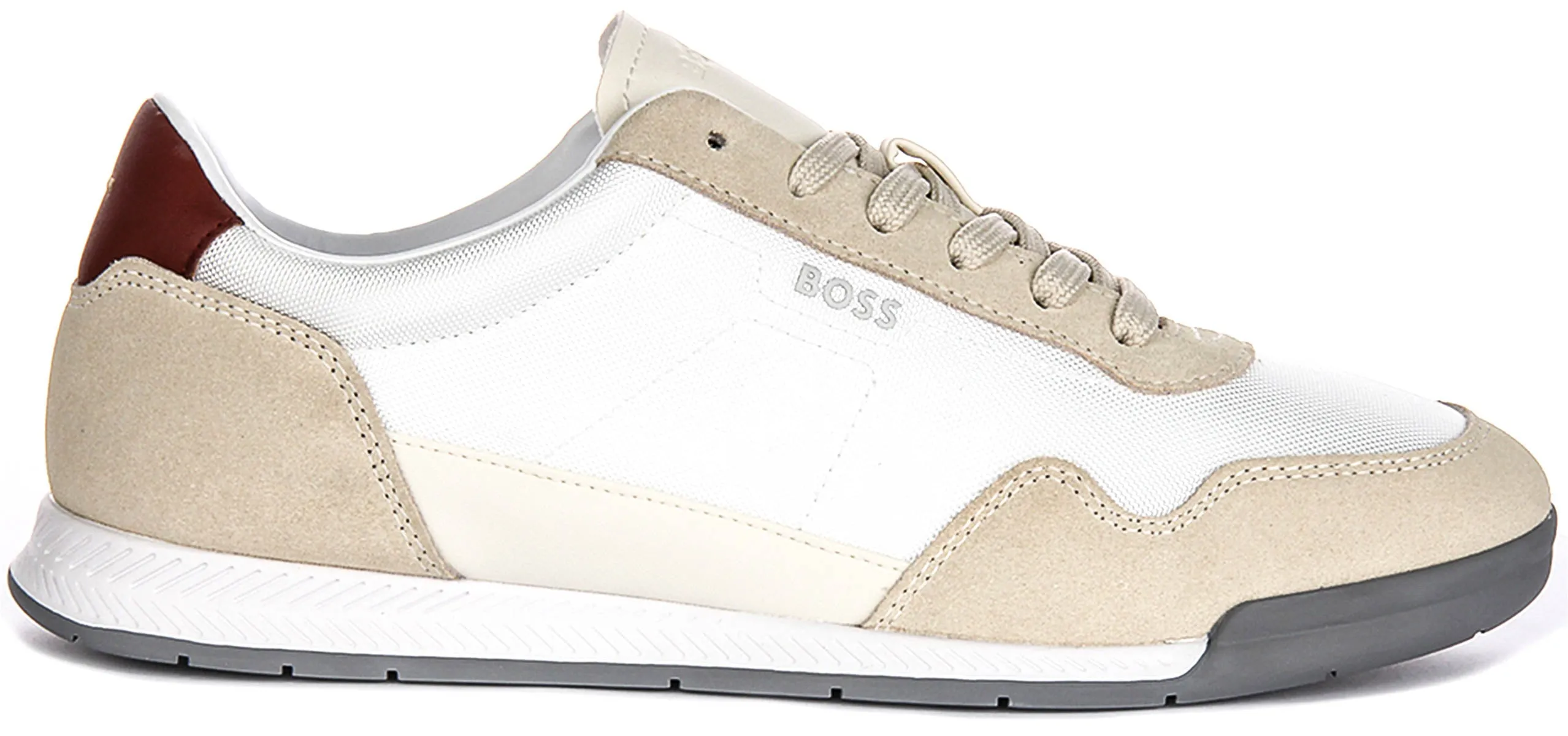 Boss Titanium SL In White Beige For Men