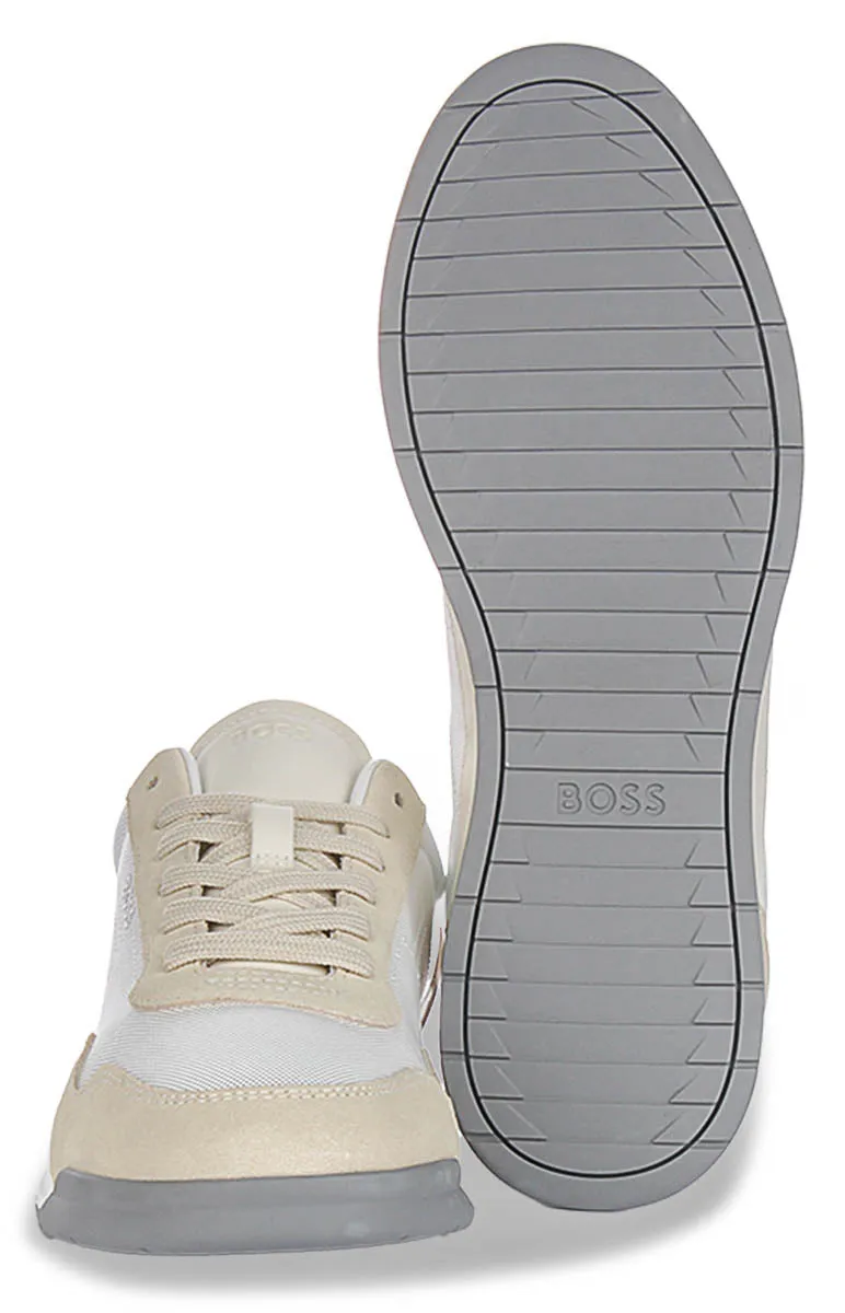 Boss Titanium SL In White Beige For Men