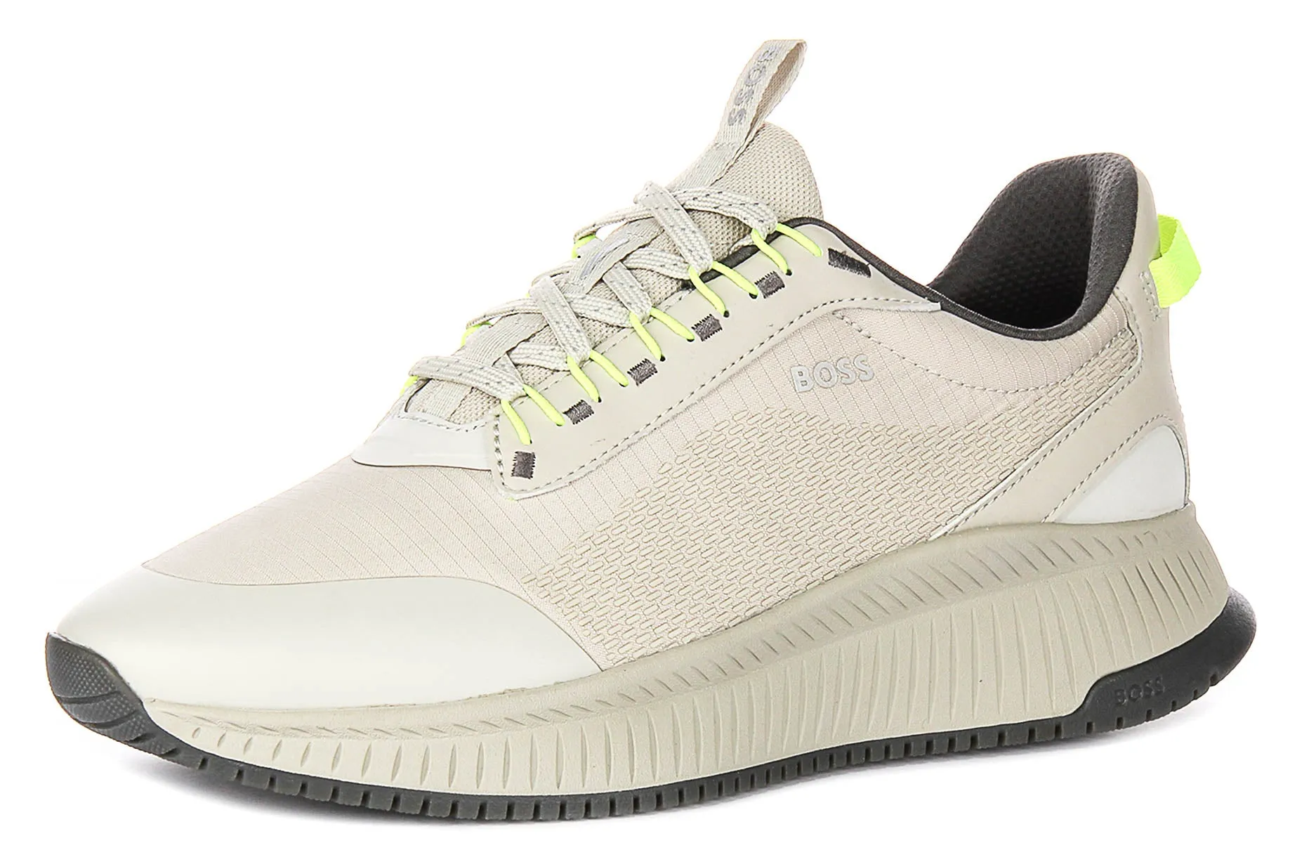 Boss Ttnm Evo Runner In Beige For Men