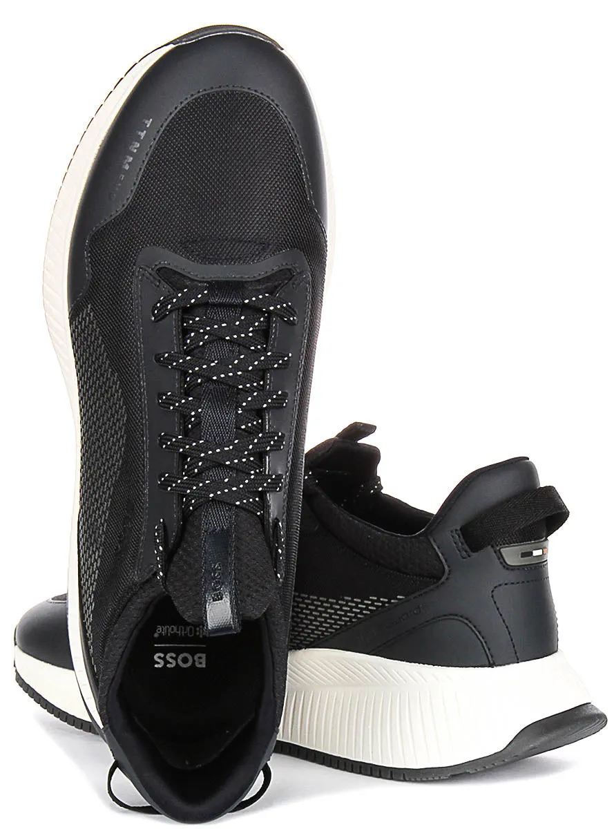 Boss Ttnm Evo Slon In Dark Blue For Men