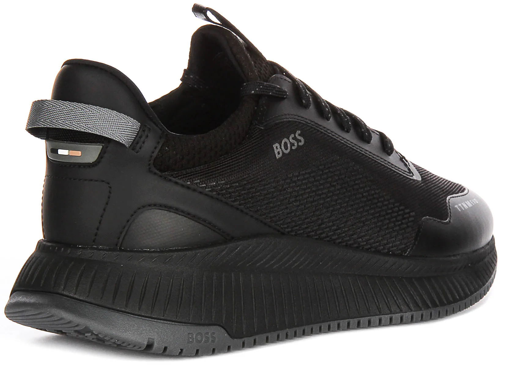Boss Ttnm Evo Slon Sneaker In Black For Men