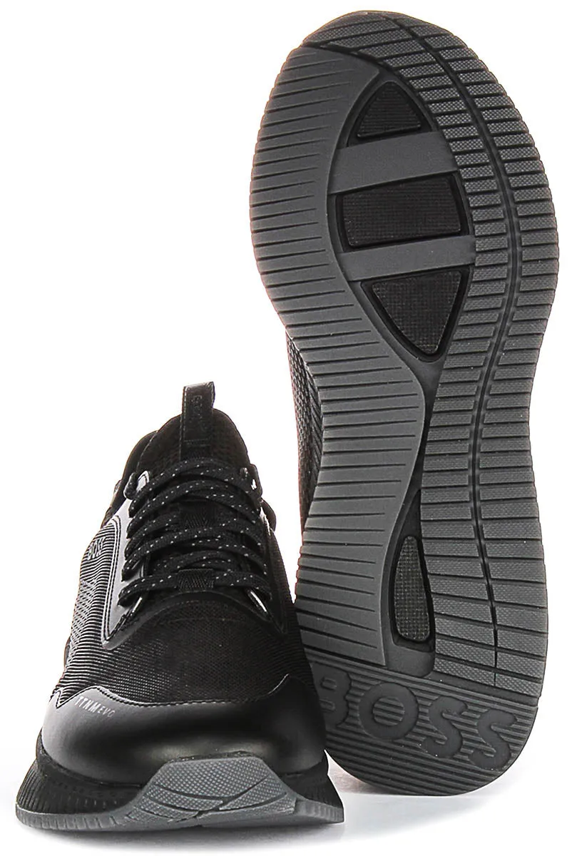 Boss Ttnm Evo Slon Sneaker In Black For Men