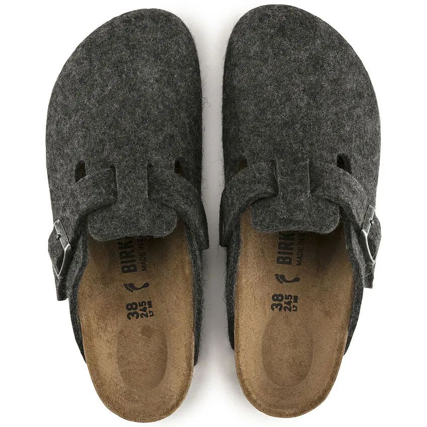 Boston - Anthracite Wool Felt||Boston - Feutre de laine anthracite
