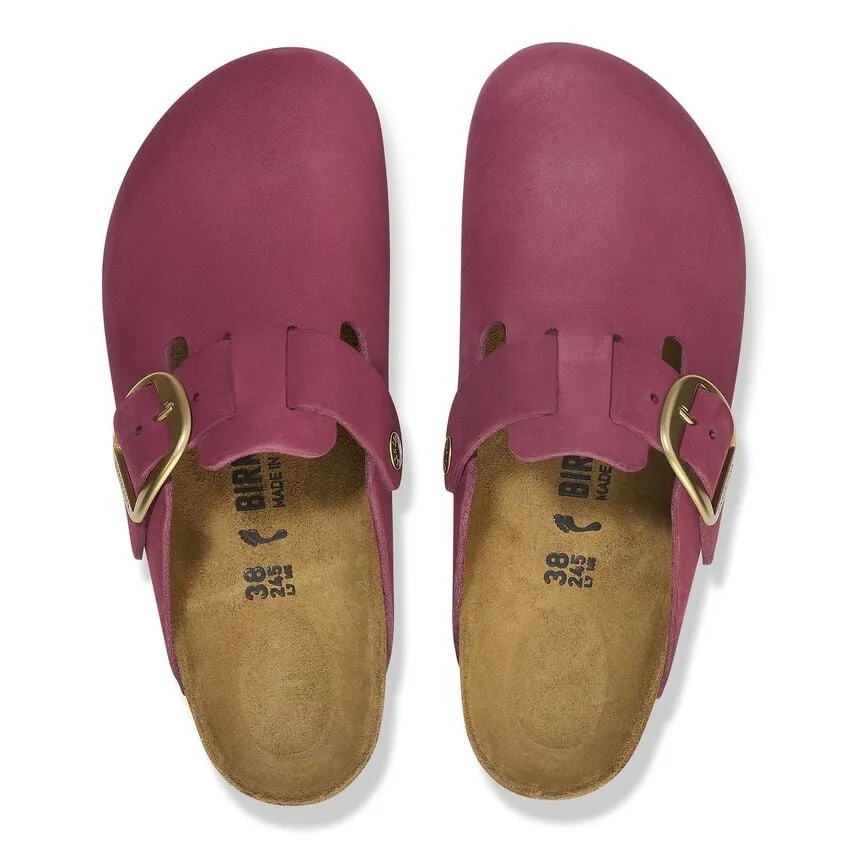 Boston Big Buckle - Berry Crush Nubuck||Boston  grosse bougle - Nubuck baie