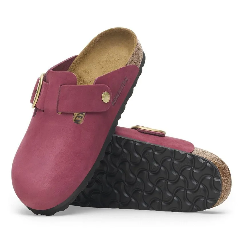 Boston Big Buckle - Berry Crush Nubuck||Boston  grosse bougle - Nubuck baie