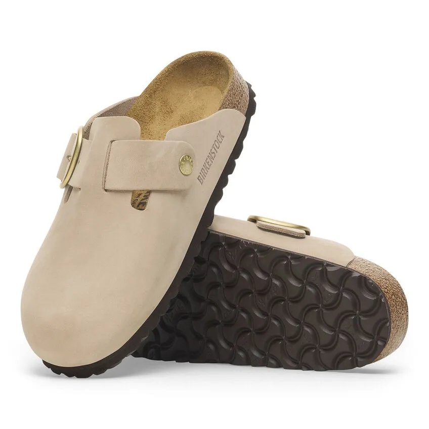 Boston Big Buckle - Sandcastle Nubuck||Boston  grosse bougle - Nubuck sable