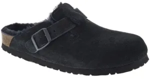 Boston - Black Shearling Suede||Boston - Sude Fourrure Noir on