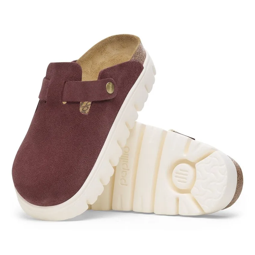 Boston Chunky - Berry Crush Suede||Boston grosse semelle - Sude baie