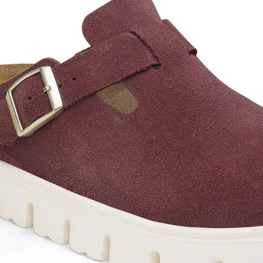 Boston Chunky - Berry Crush Suede||Boston grosse semelle - Sude baie
