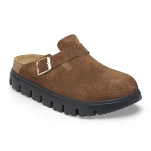 Boston Chunky - Dark Tea Suede||Boston grosse semelle - Sude th fonc
