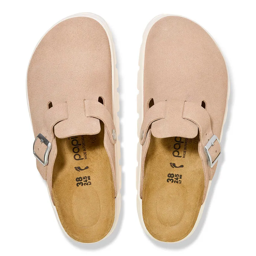 Boston Chunky - Warm Sand Suede||Boston grosse semelle - Sude sable