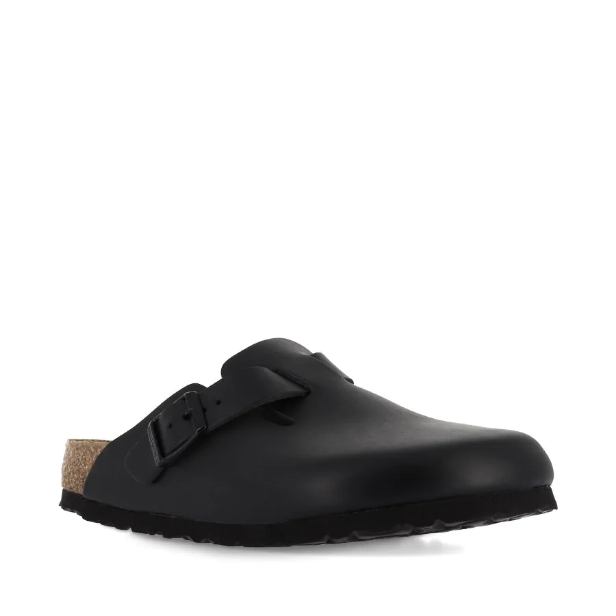 BOSTON NARROW - BLACK SMOOTH