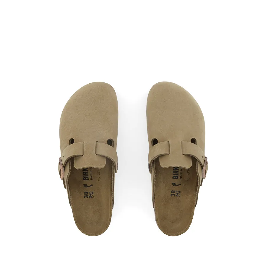 BOSTON NATURAL LEATHER NARROW - TOBACCO BROWN OILED LEATHER