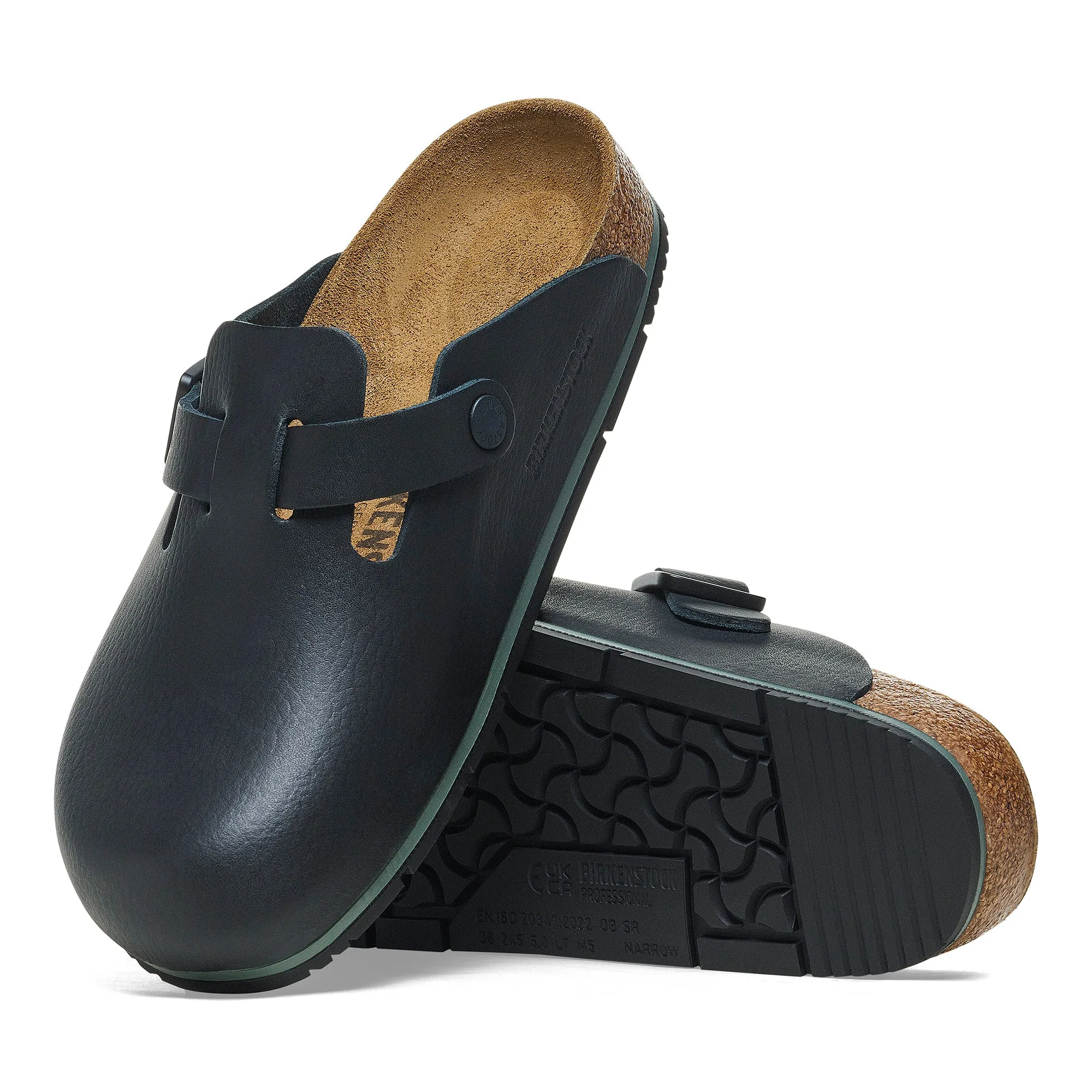 Boston Pro - Black Leather||Boston Pro - Cuir noir