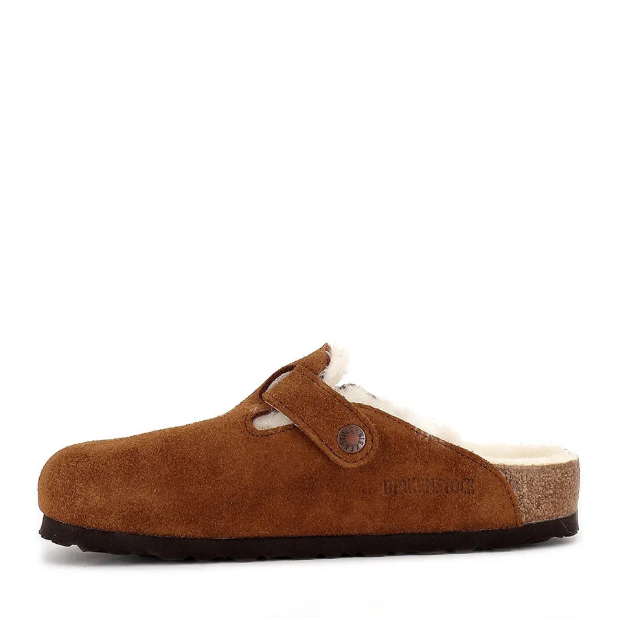 BOSTON SHEARLING - MINK SUEDE LEATHER