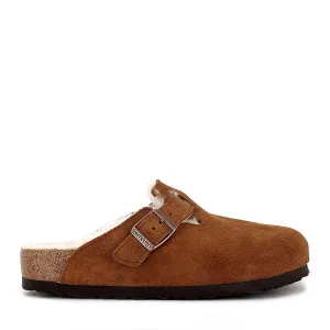 BOSTON SHEARLING - MINK SUEDE LEATHER