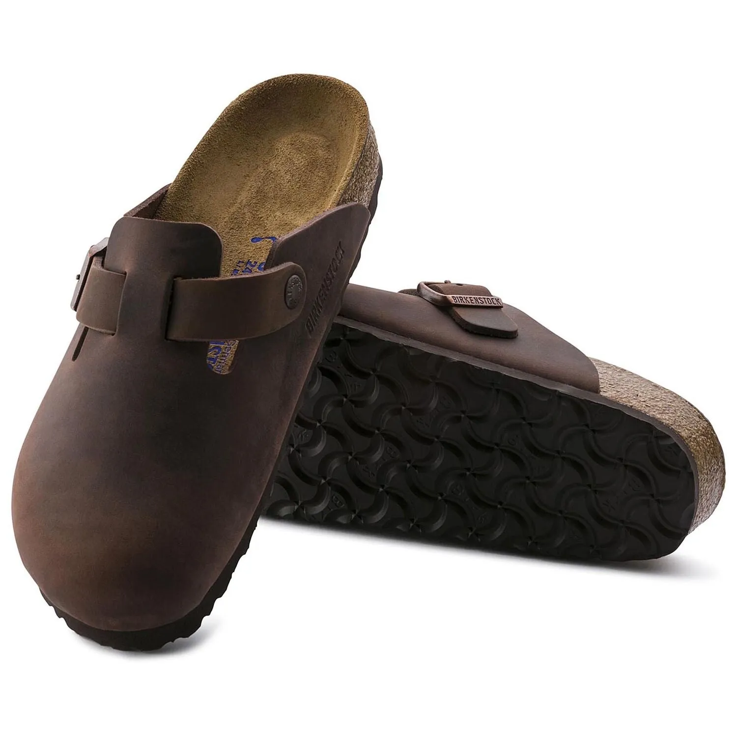 Boston Soft - Habana Oiled Leather||Boston assise plantaire souple - Cuir Huil habana