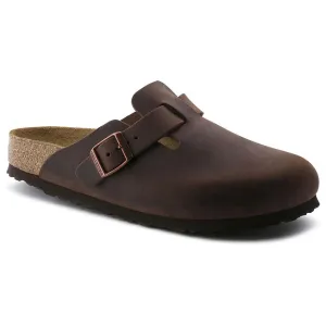 Boston Soft - Habana Oiled Leather||Boston assise plantaire souple - Cuir Huil habana