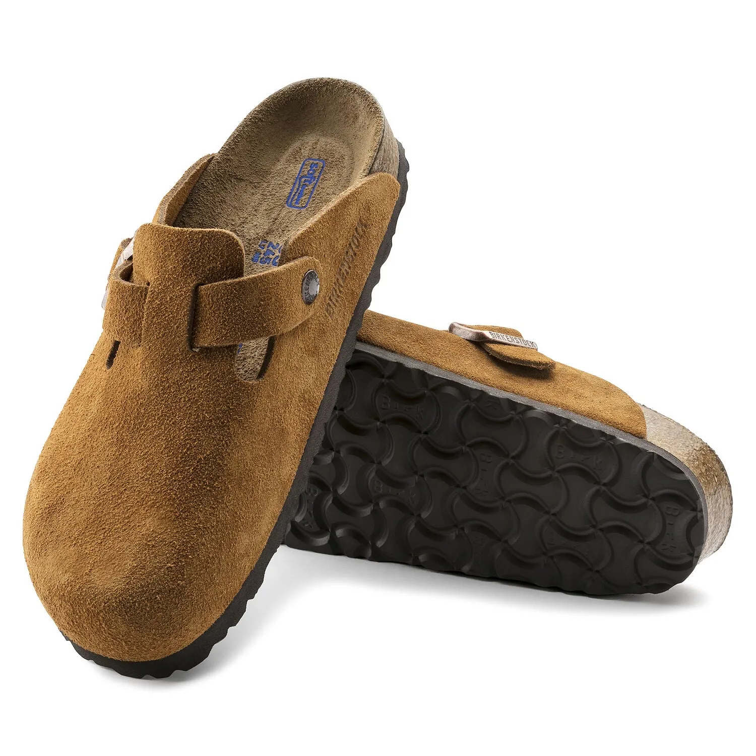 Boston Soft - Mink Suede||Boston assise plantaire souple - Sude vison