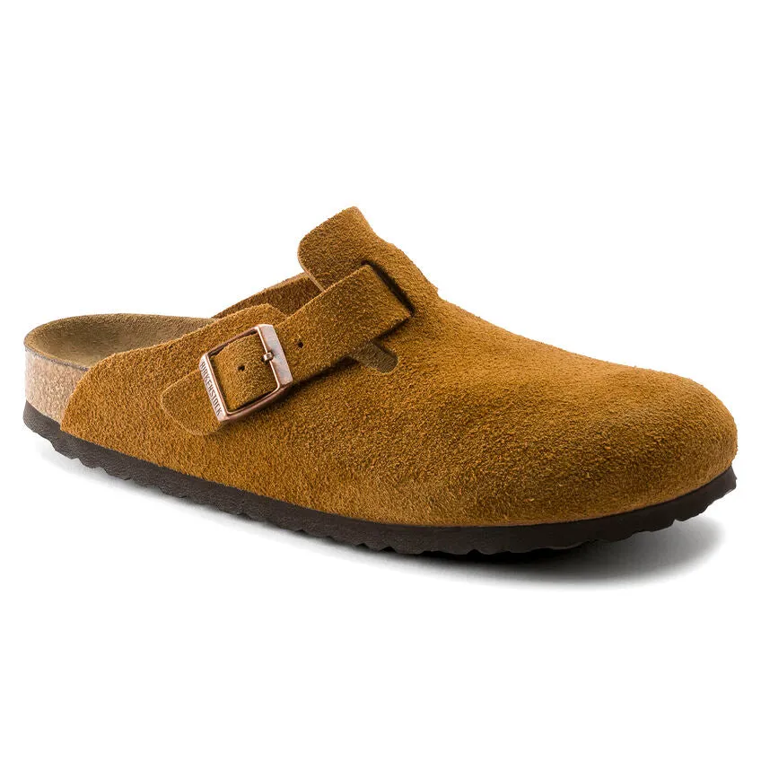 Boston Soft - Mink Suede||Boston assise plantaire souple - Sude vison