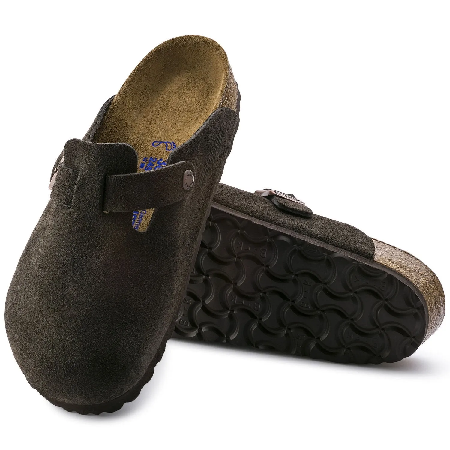 Boston Soft - Mocha Suede||Boston assise plantaire souple - Sude moka