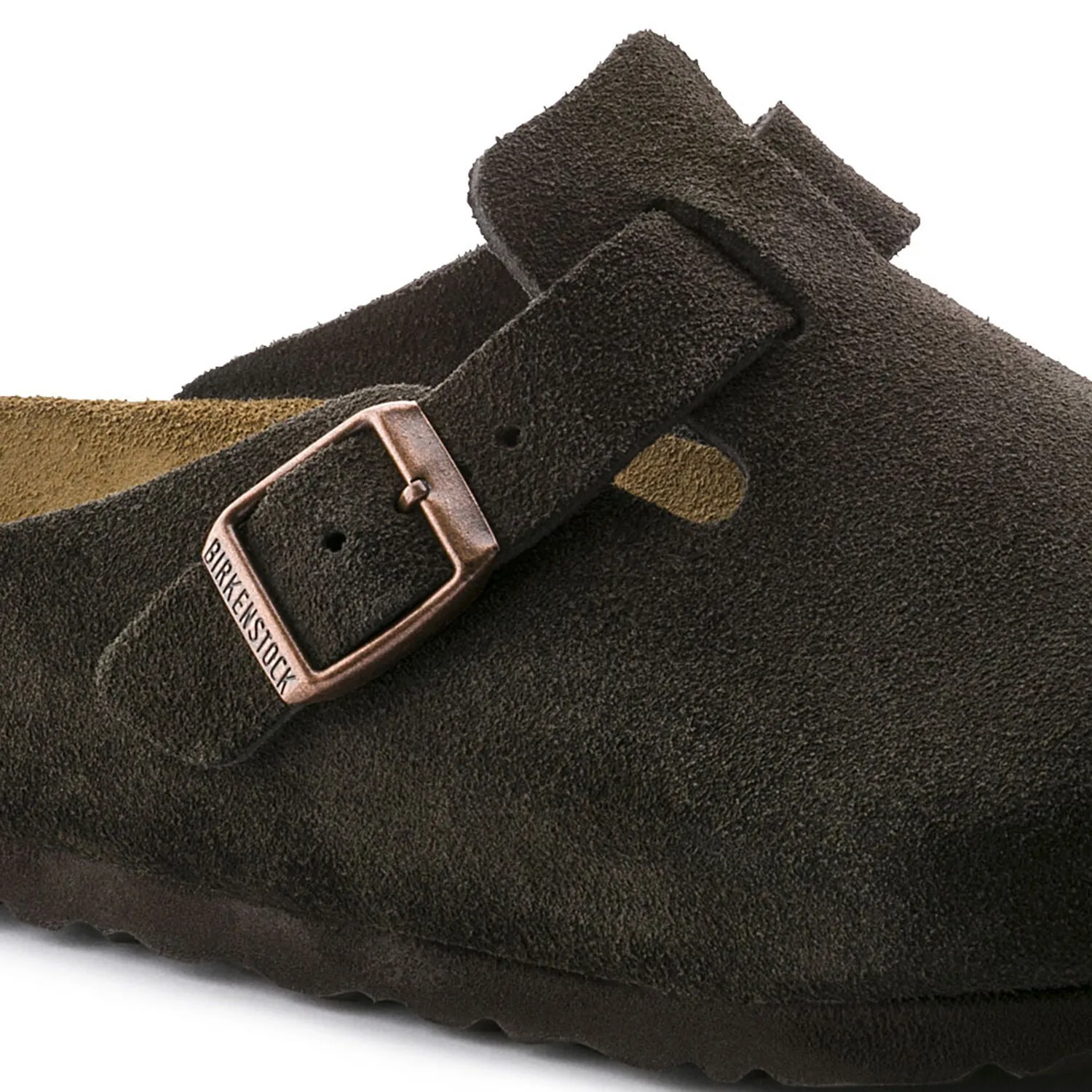 Boston Soft - Mocha Suede||Boston assise plantaire souple - Sude moka
