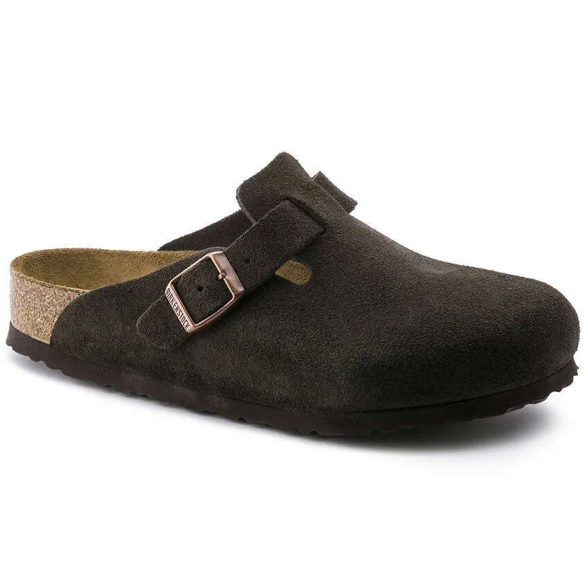 Boston Soft - Mocha Suede||Boston assise plantaire souple - Sude moka