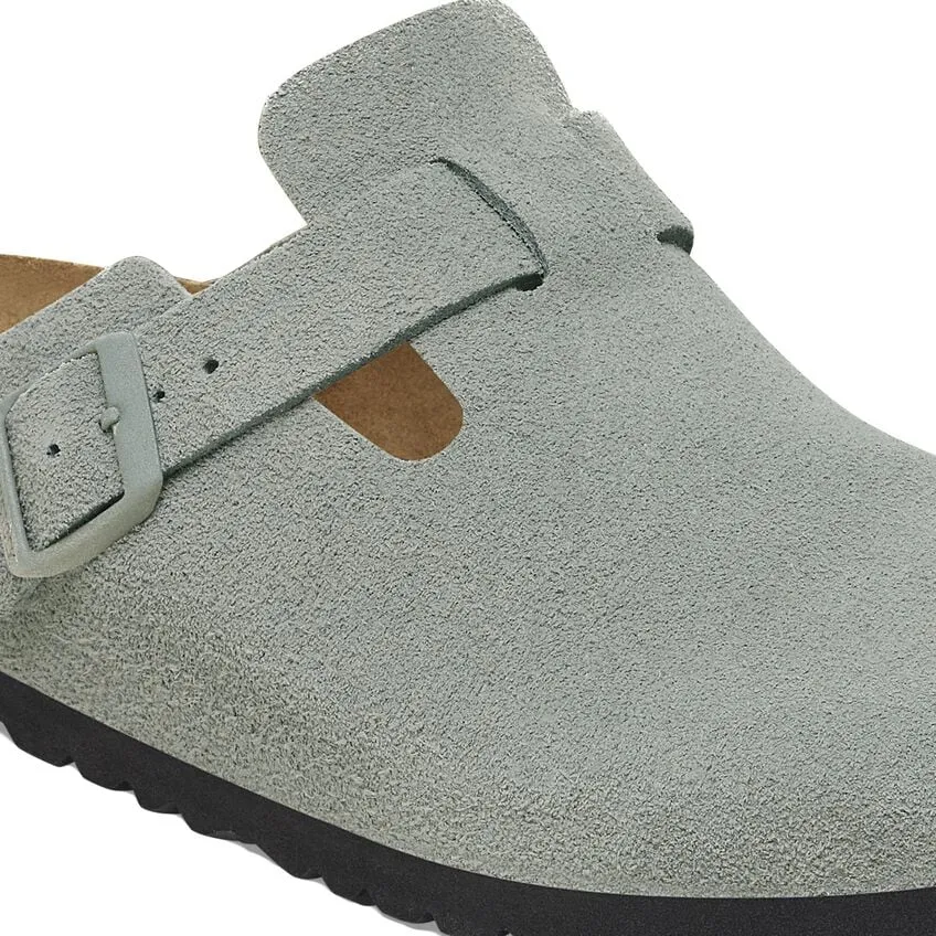 Boston Soft - Pure Sage Suede||Boston assise plantaire souple - Sude sauge pure