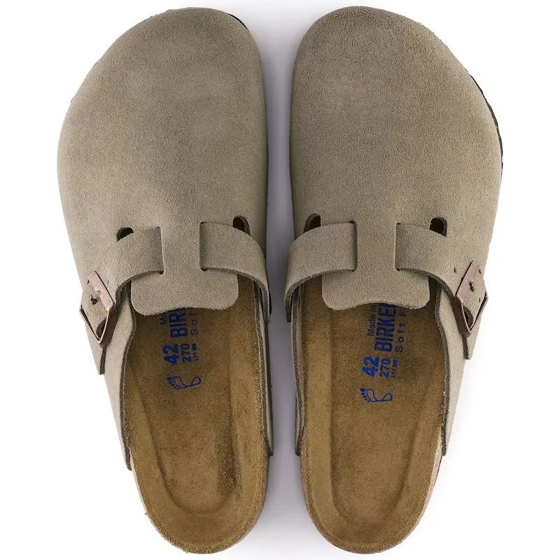 Boston Soft - Taupe Suede||Boston assise plantaire souple - Sude taupe