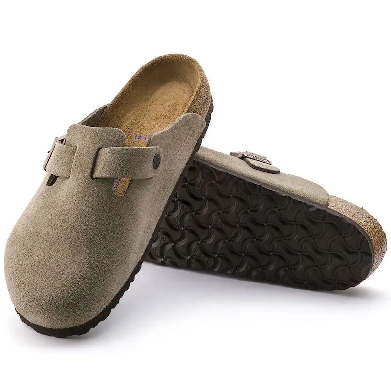 Boston Soft - Taupe Suede||Boston assise plantaire souple - Sude taupe