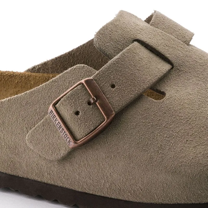 Boston Soft - Taupe Suede||Boston assise plantaire souple - Sude taupe