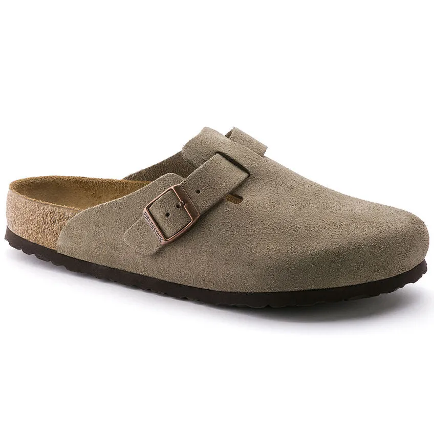 Boston Soft - Taupe Suede||Boston assise plantaire souple - Sude taupe