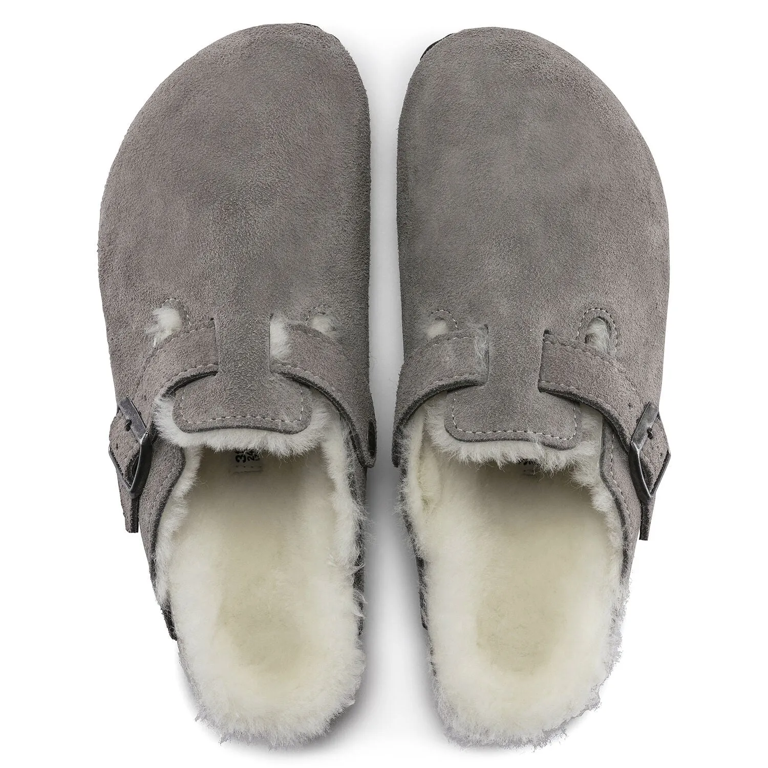 Boston - Stone Coin Shearling Suede||Boston - Sude Fourrure monnaie de pierre