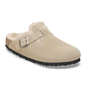 Boston - Taupe Shearling Suede||Boston - Sude Fourrure taupe