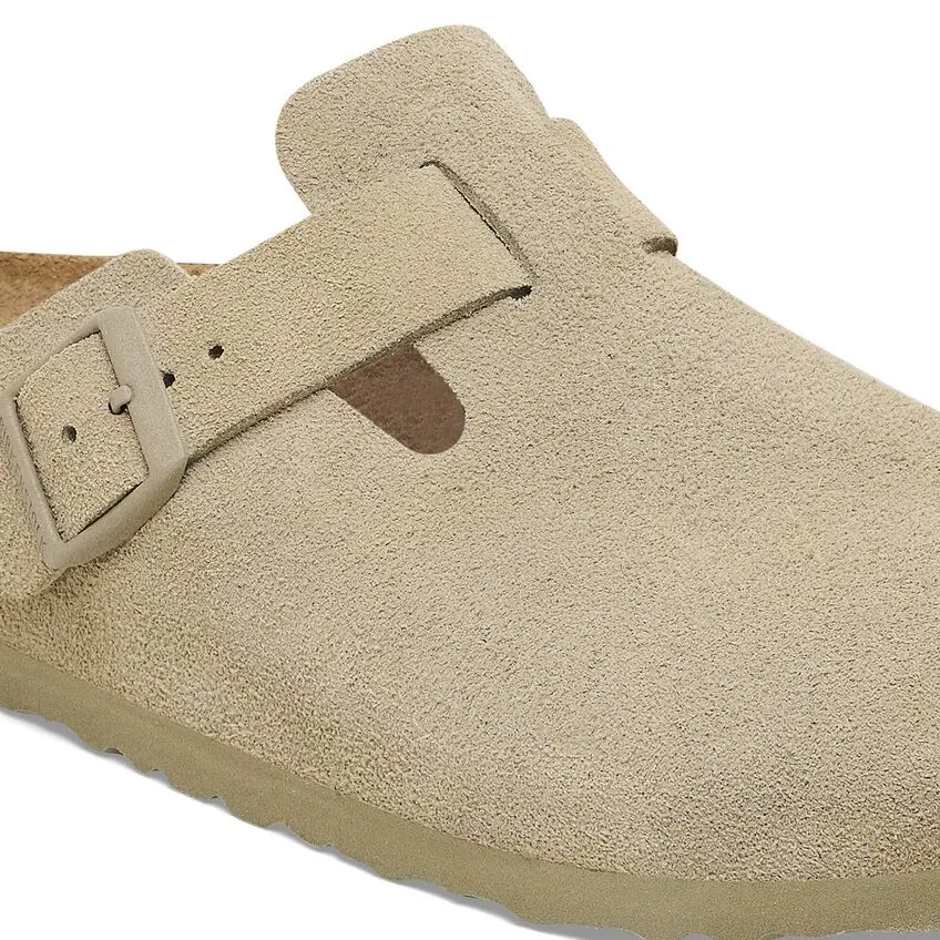 Boston Women - Faded Khaki Suede||Boston pour femmes - Sude kaki