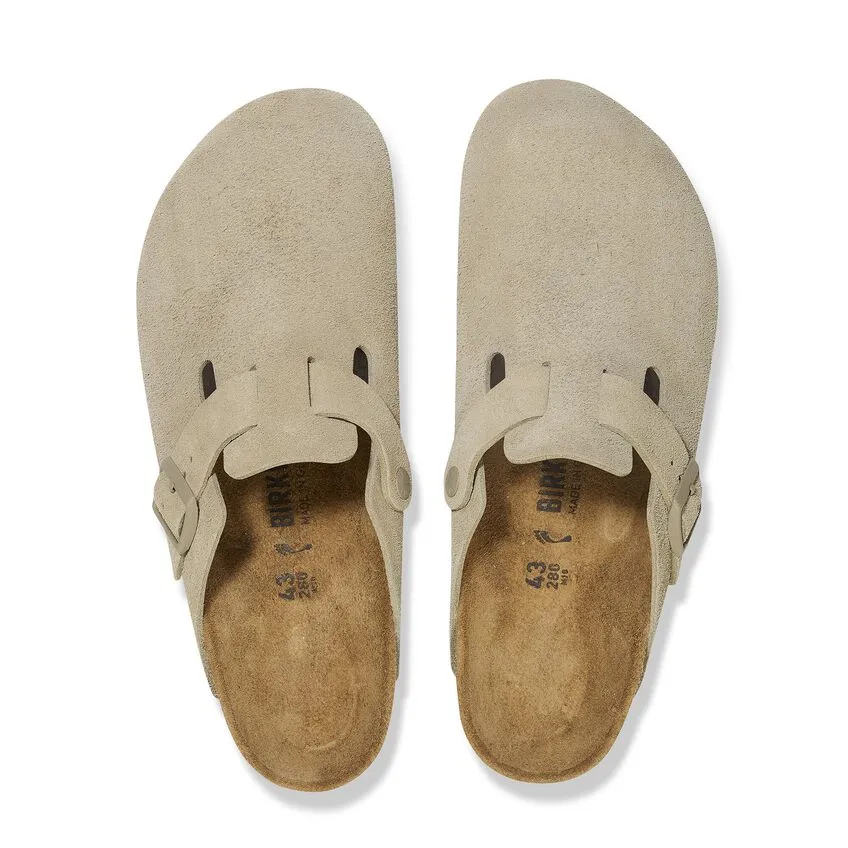Boston Women - Faded Khaki Suede||Boston pour femmes - Sude kaki