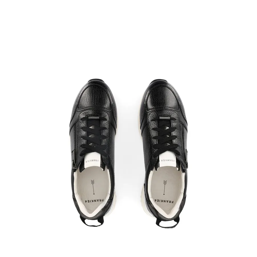 BROOKLYN III - BLACK STEEL LEATHER