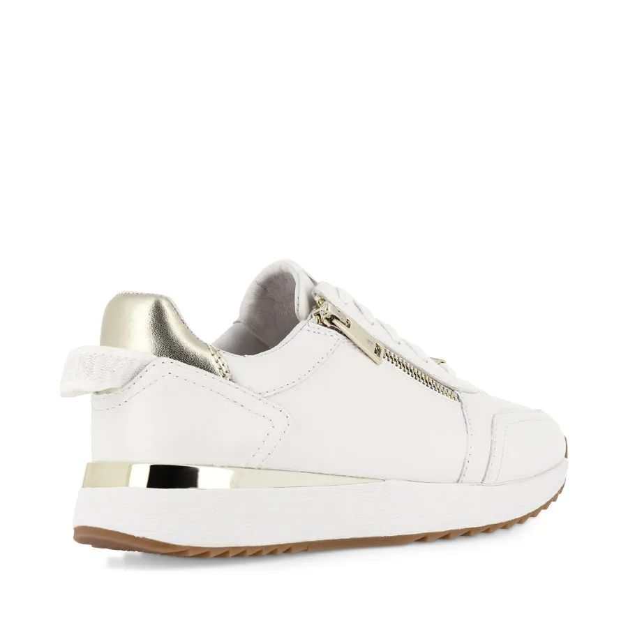 BROOKLYN III - WHITE GOLD LEATHER