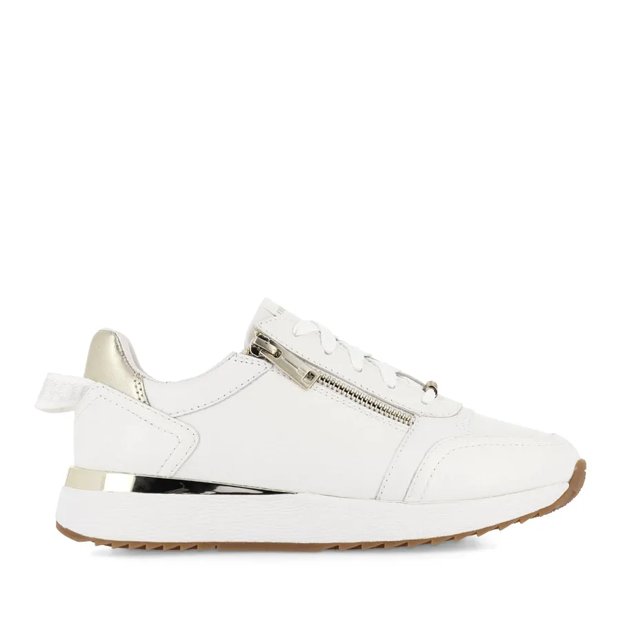 BROOKLYN III - WHITE GOLD LEATHER