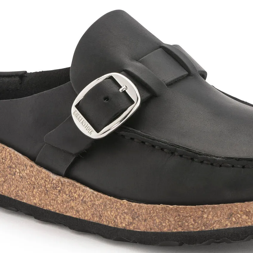 Buckley - Black Oiled Leather||Buckley - Cuir huil noir