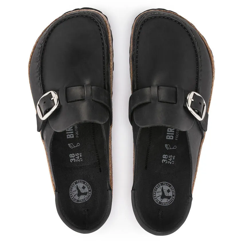 Buckley - Black Oiled Leather||Buckley - Cuir huil noir