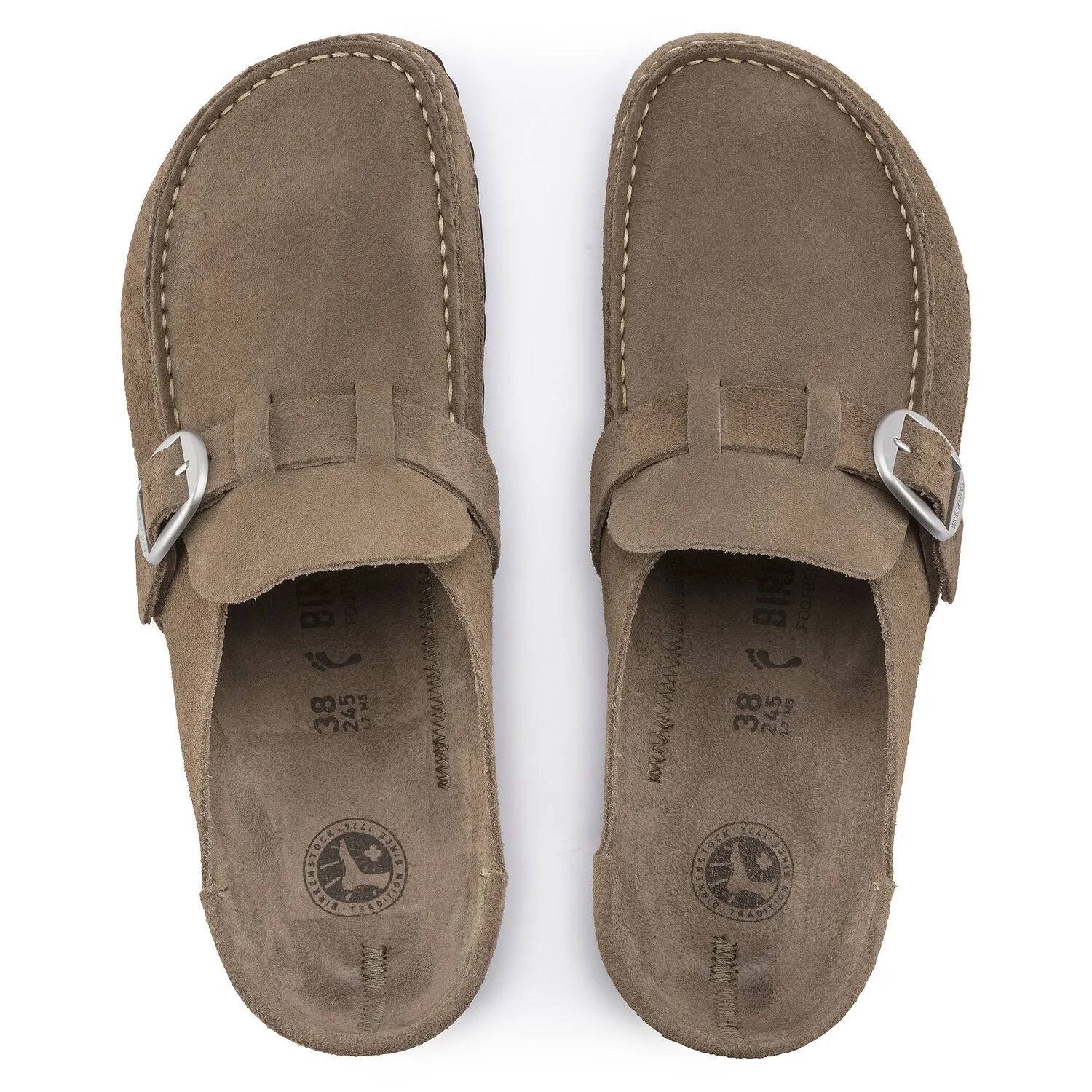Buckley - Grey Taupe Suede||Buckley - Sude gris taupe