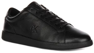 Calvin Klein Jeans All Black Slim Sole Smart Sneakers