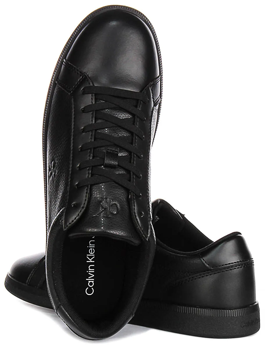 Calvin Klein Jeans All Black Slim Sole Smart Sneakers