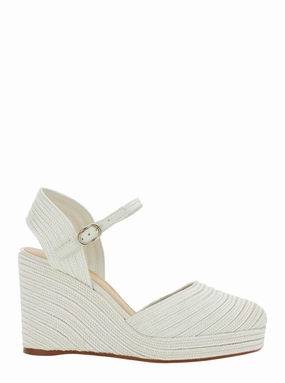 Carolyn' White Wedges