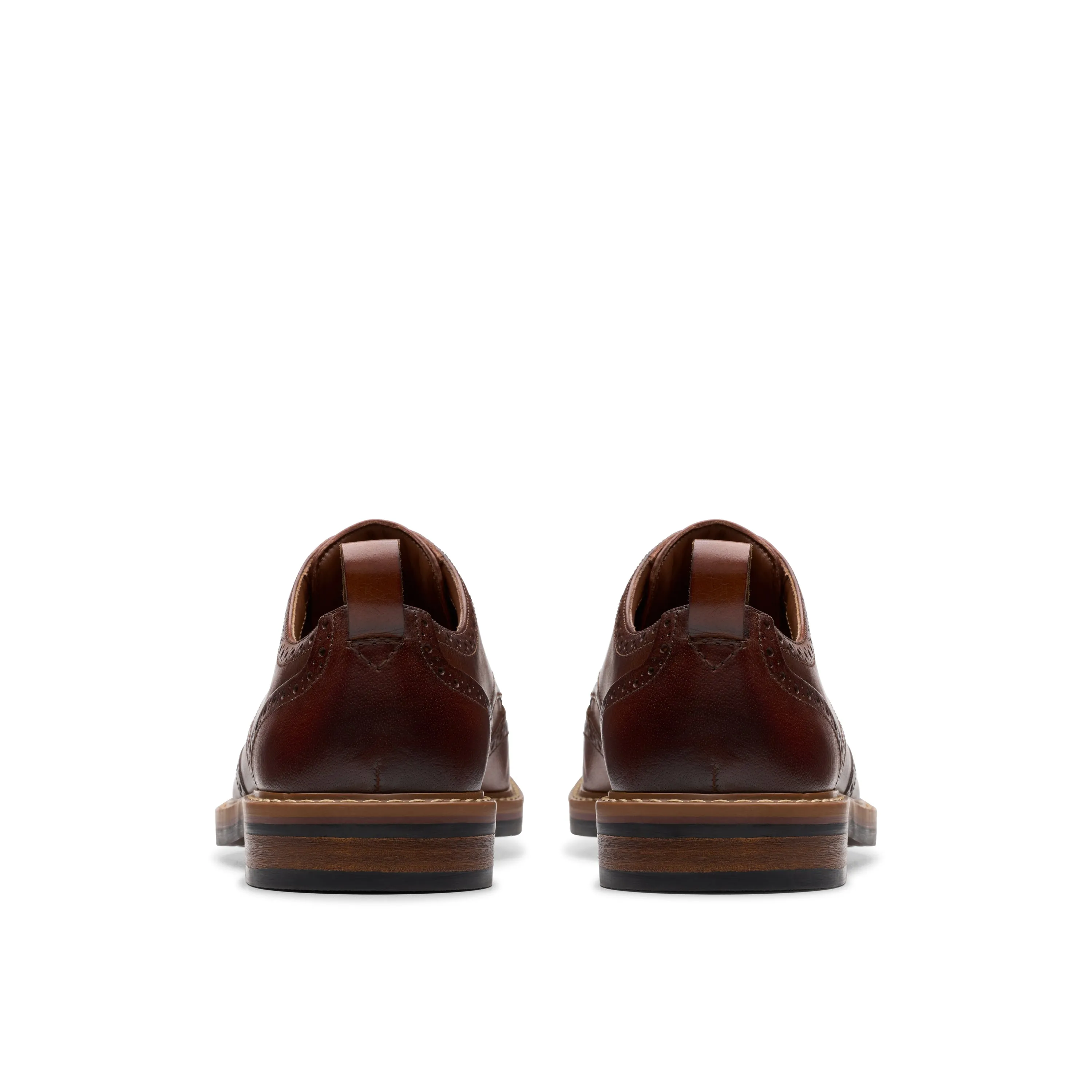 Clarks Aldwin Limit Mid Tan Leather