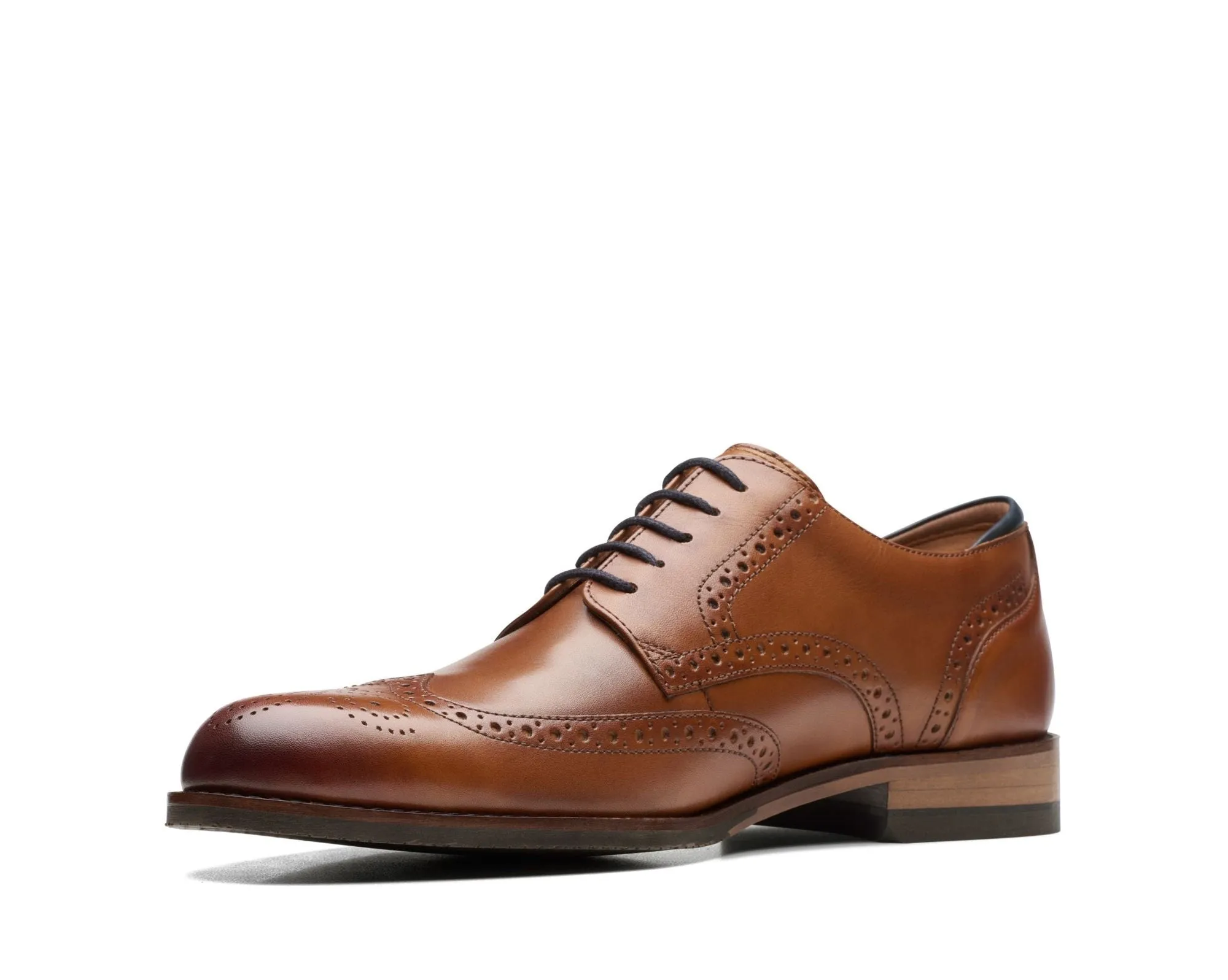 Clarks CraftArloLimit Tan Leather - Wide Width