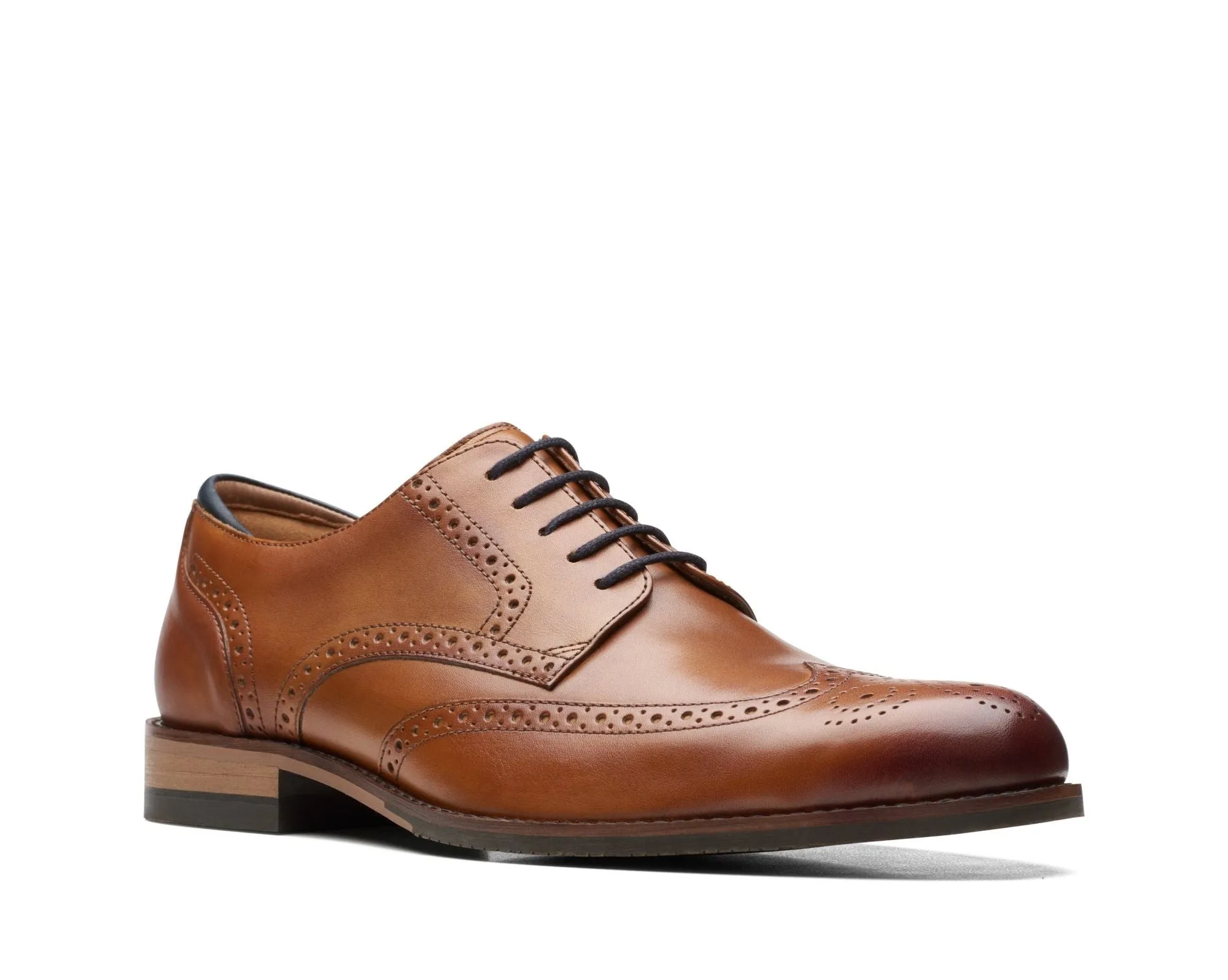 Clarks CraftArloLimit Tan Leather - Wide Width
